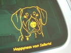 Individuelle Hundeaufkleber und Pfotenaufkleber
