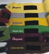 Schicke Bandagen aus Polar - Fleece mit Ihrem Pferdenamen